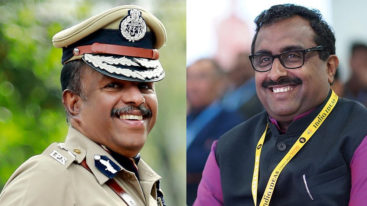 അജിത് കുമാര്‍ ആര്‍എസ്എസ് നേതാവ് റാം മാധവിനെയും കണ്ടു; കൂടിക്കാഴ്ച രണ്ടു തവണ; വിവാദം കൊഴുക്കുന്നു